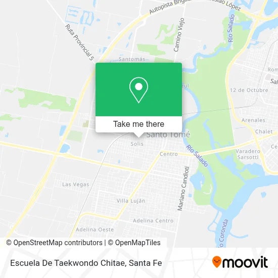 Escuela De Taekwondo Chitae map