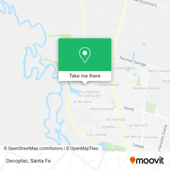 Decoplac map