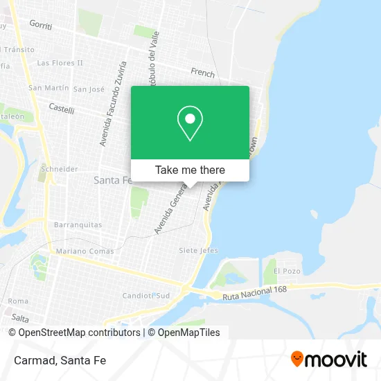 Carmad map