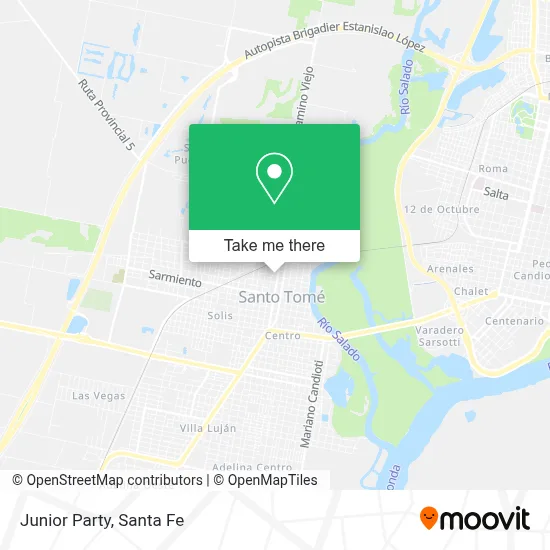 Junior Party map