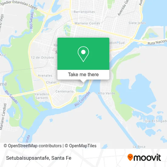 Setubalsupsantafe map