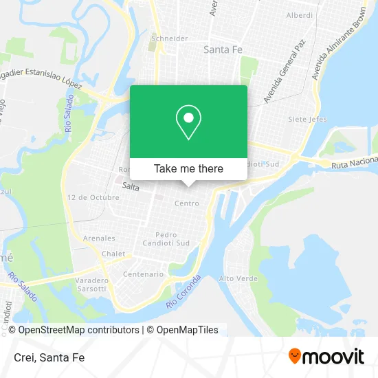 Crei map