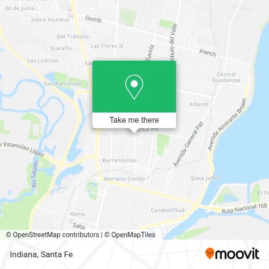 Indiana map
