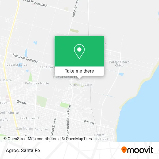 Agroc map