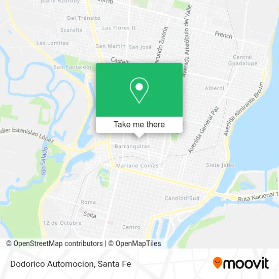 Dodorico Automocion map
