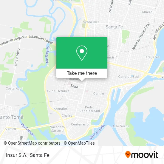 Insur S.A. map