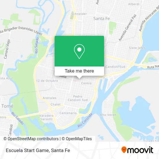 Escuela Start Game map