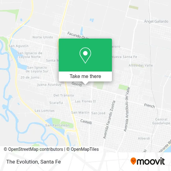 The Evolution map