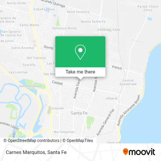 Carnes Marquitos map