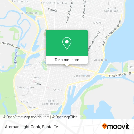 Aromas Light Cook map