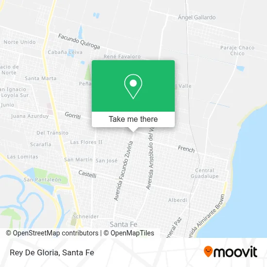 Rey De Gloria map