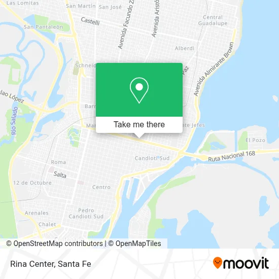 Rina Center map