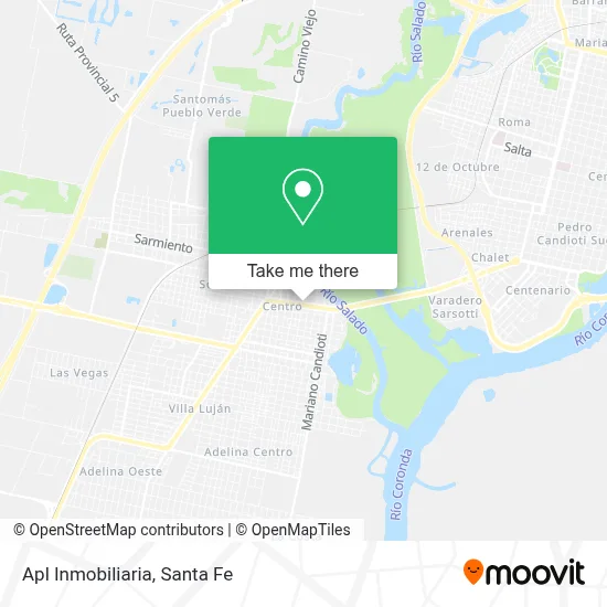 Apl Inmobiliaria map