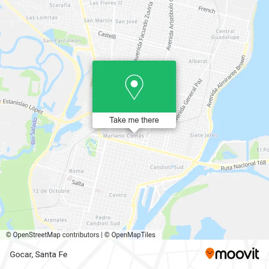 Gocar map