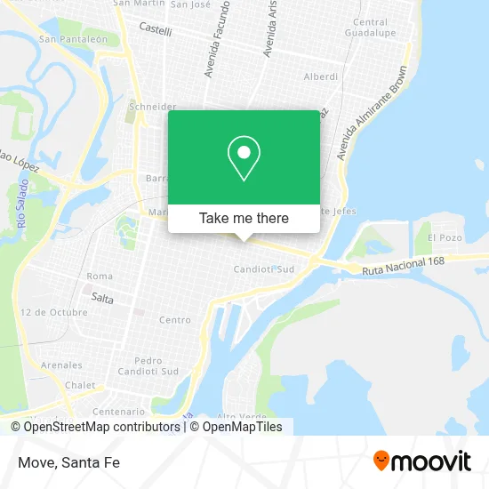 Move map