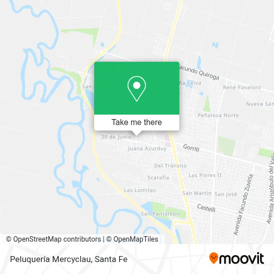 Peluquería Mercyclau map