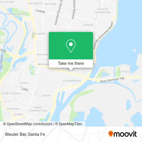 Bleuler Bar map