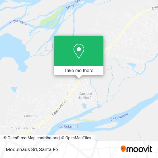 Modulhaus Srl map