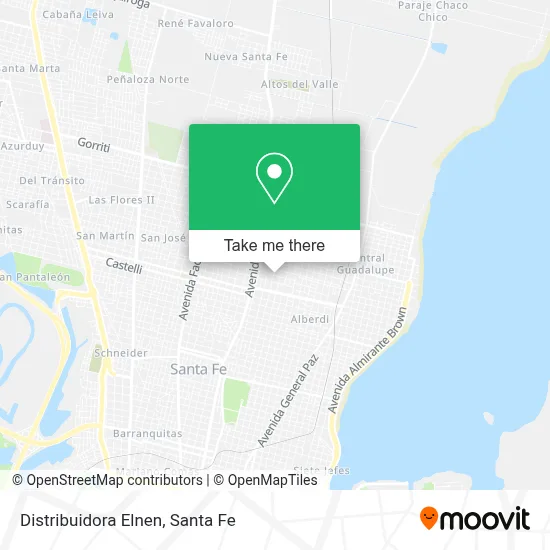 Distribuidora Elnen map