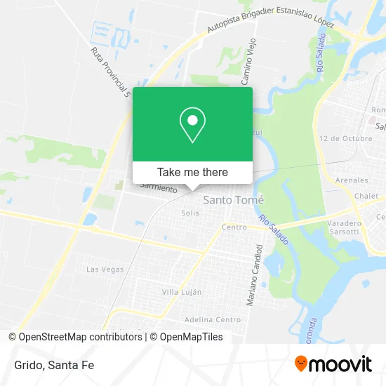 Grido map