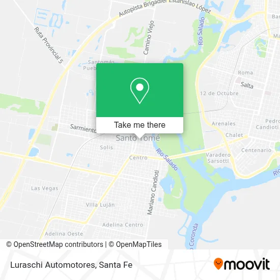 Luraschi Automotores map