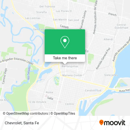 Chevrolet map