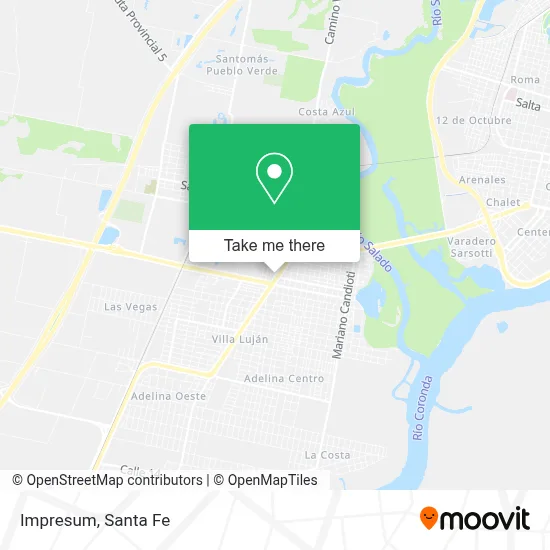 Impresum map