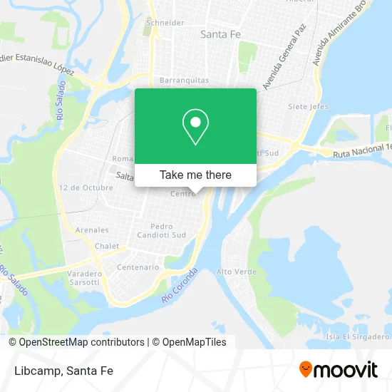 Libcamp map