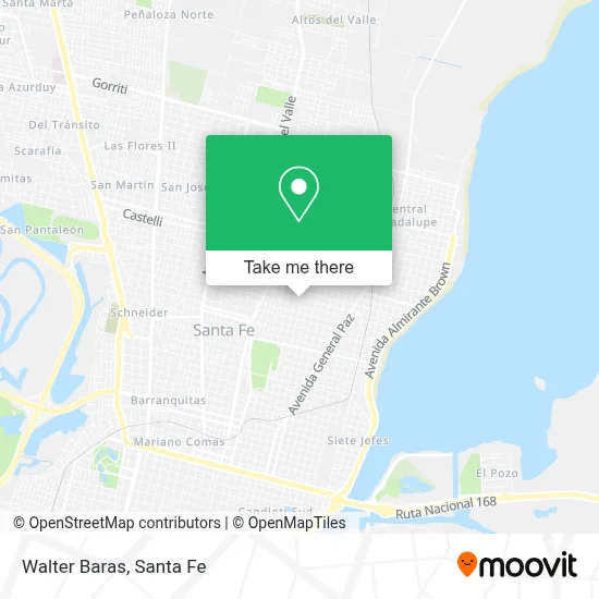 Walter Baras map