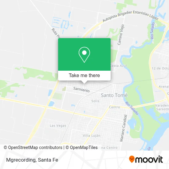 Mgrecording map
