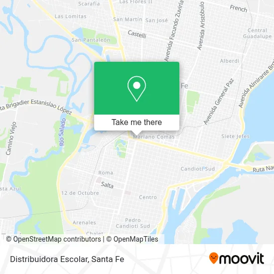 Distribuidora Escolar map