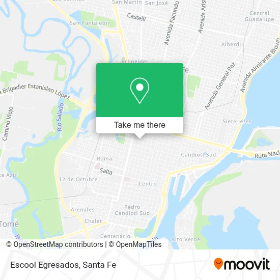 Escool Egresados map