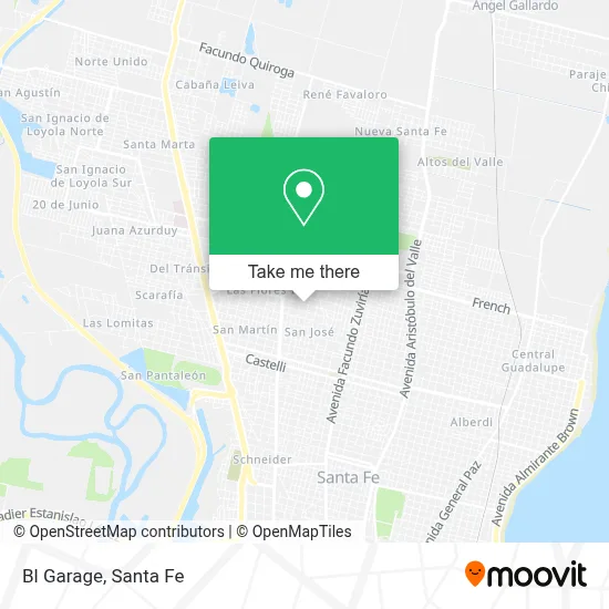 Bl Garage map