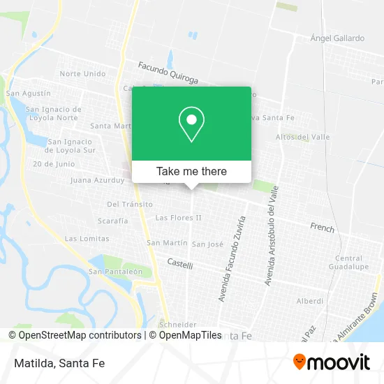 Matilda map