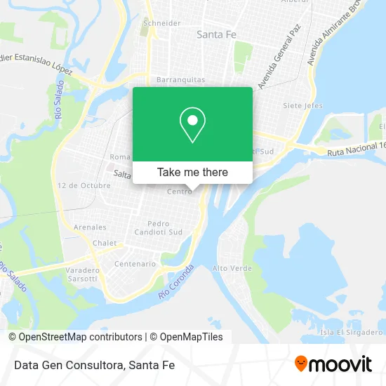 Data Gen Consultora map