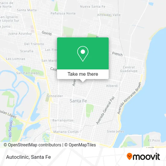 Autoclinic map