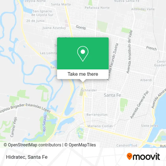 Hidratec map