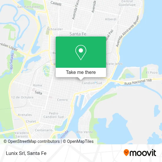 Lunix Srl map