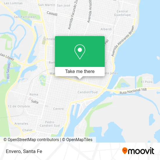 Envero map