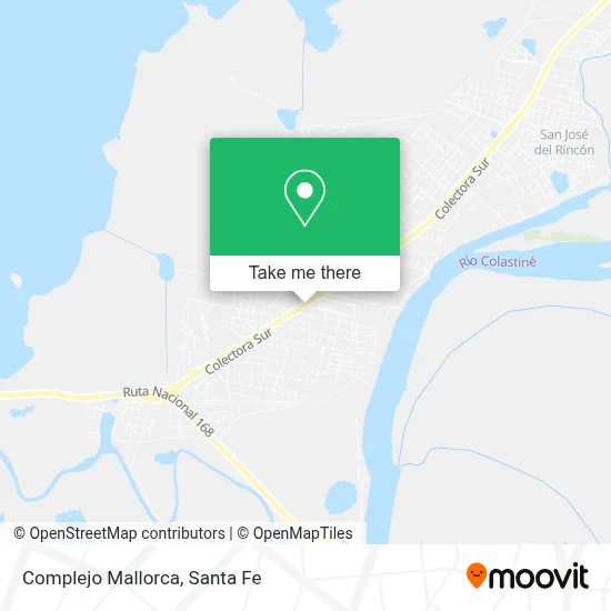 Complejo Mallorca map