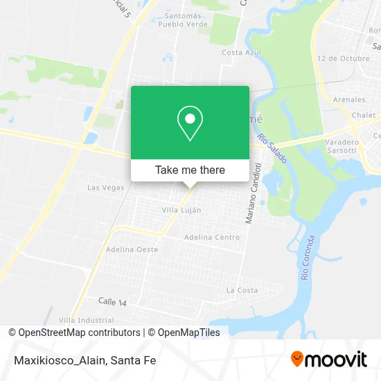 Maxikiosco_Alain map