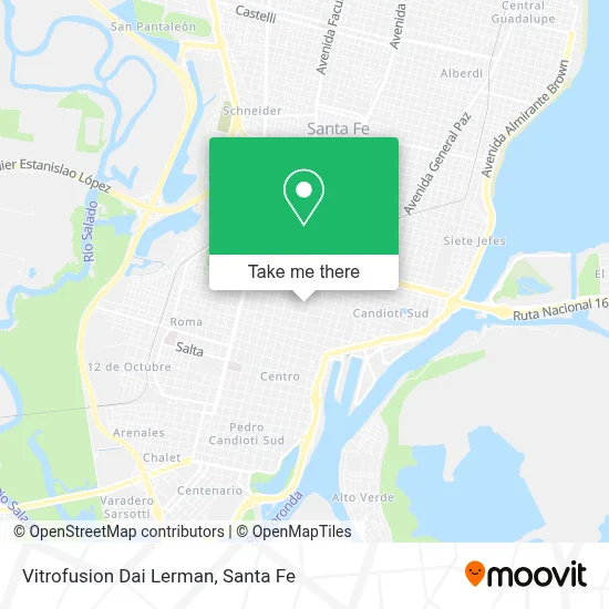 Vitrofusion Dai Lerman map
