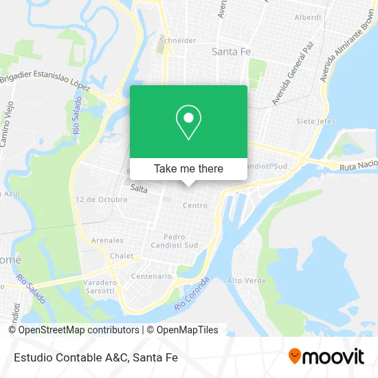 Estudio Contable A&C map