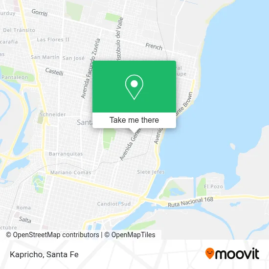Kapricho map