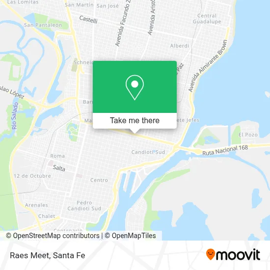 Raes Meet map