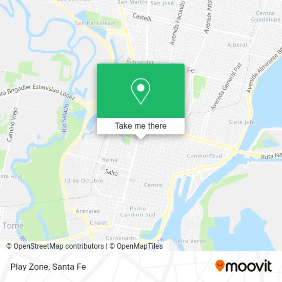 Play Zone map