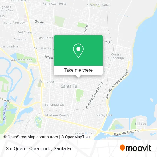 Sin Querer Queriendo map
