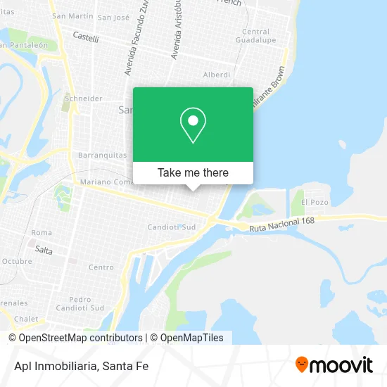 Apl Inmobiliaria map