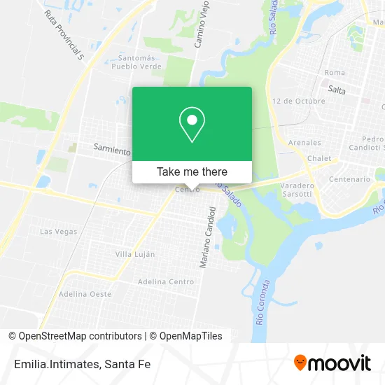 Emilia.Intimates map