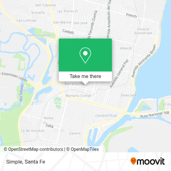 Simple map